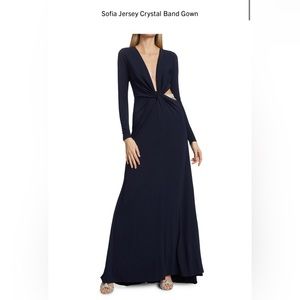 Halston Dress size 2 worn once in great shape!